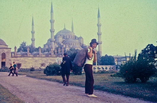 Blue Mosque, Sultan-Ahmed-Moschee 1969, Istanbul, Tuerkei